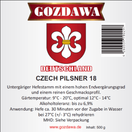 Gozdawa Czech Pilsner 18 CP18