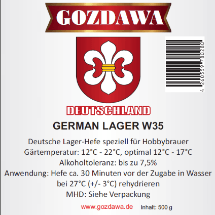 Gozdawa German Lager W35 GLW35