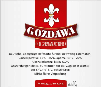 Gozdawa Old German Altbier 9 OGA9