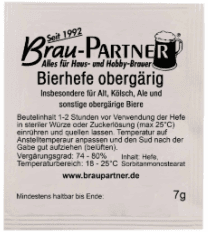 Brau-Partner Trocken-Bierhefe (oberg.)