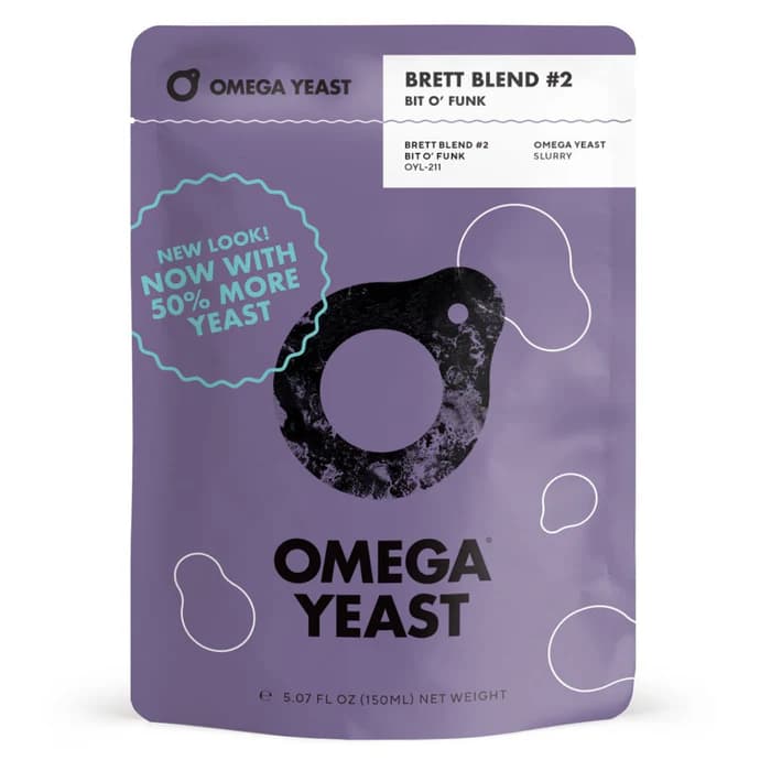 Omega Yeast OYL-211 Brettanomyces Blend #2 Bit 'o Funk