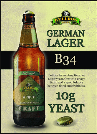 Bulldog B34 German Lager